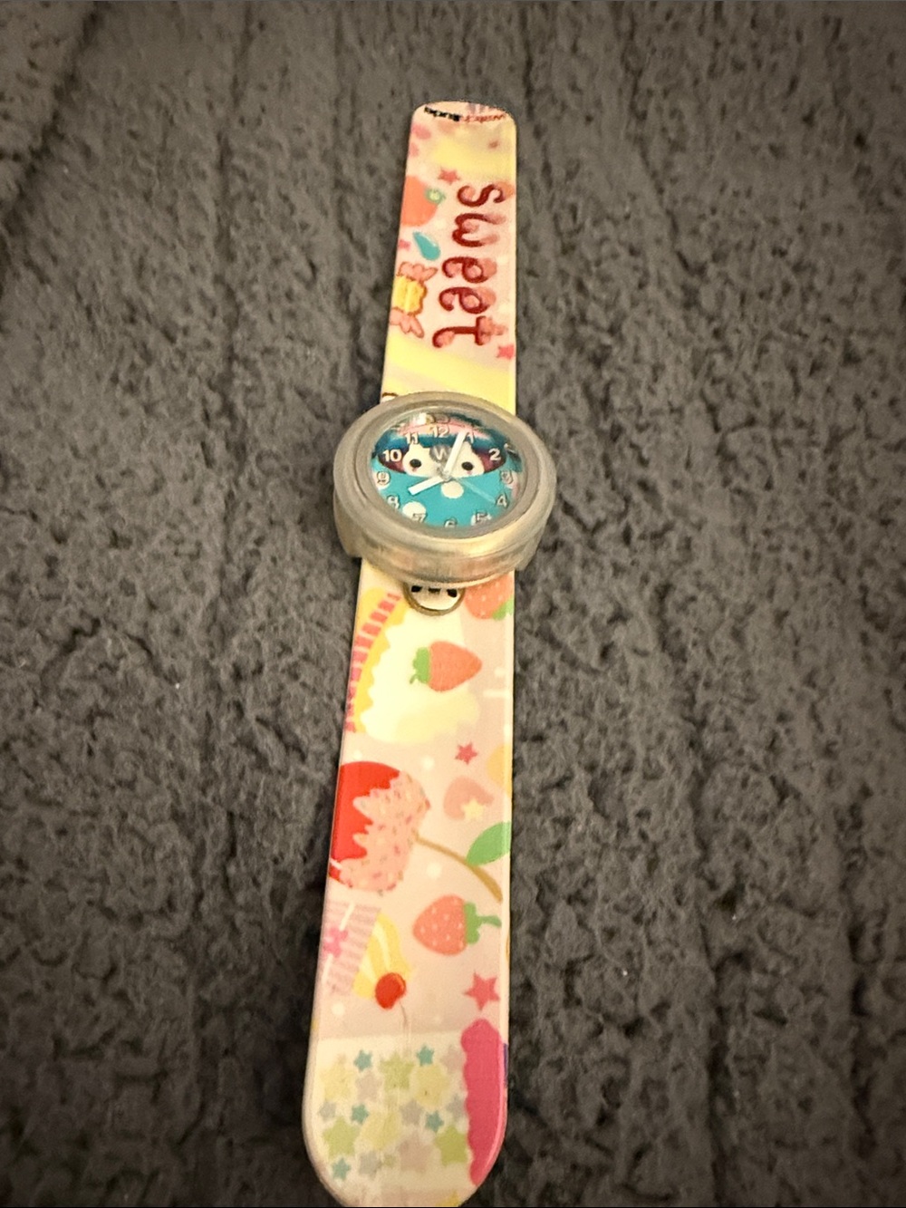 Watchitude Kids Sweet Strawberry Slap Watch - Pink